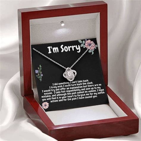 I'm Sorry Gift Sorry Card Apology Gift Sorry Gift Wife | Etsy