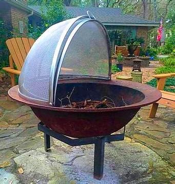 Fire Pit Spark Screens