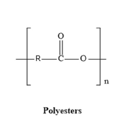 Is there a chemical formula for polyester. If so, what is it? | Homework.Study.com