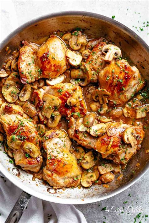 15 Best Ideas Chicken Thighs Mushrooms – Easy Recipes To Make at Home