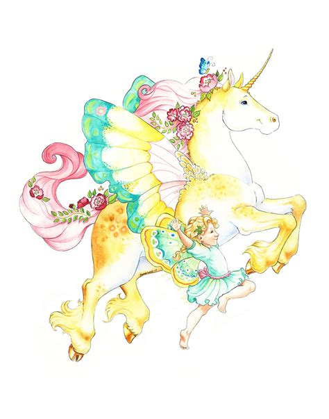 Pegasus Print, Unicorn Art, Fairy Art, Fairy Art Print, Unicorn Themed ...