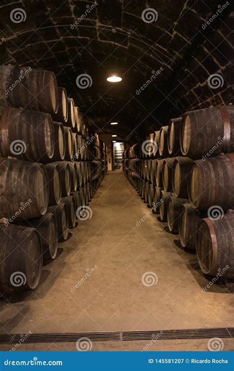 Porto Wine Cellars in Porto Portugal Stock Image - Image of wooden, port: 145581207