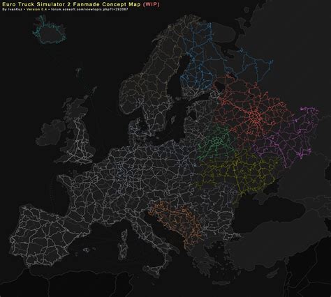 Euro Truck Simulator 2 Full Map - Margaret Wiegel™. Aug 2023