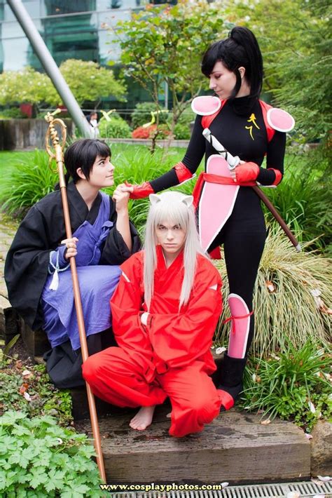 Inuyasha Sango Miroku cosplay | Inuyasha cosplay, Cosplay, Inuyasha