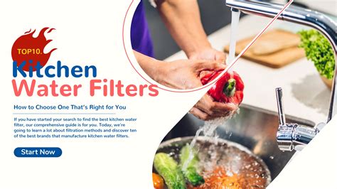 10 Best Kitchen Water Filters: How to Choose One That’s Right for You