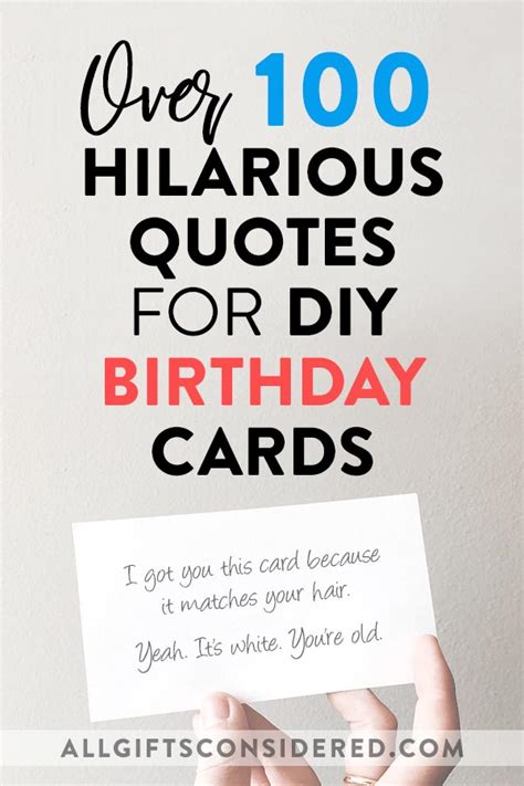 Funny Things To Write In A Birthday Card - Printable Birthday Cards