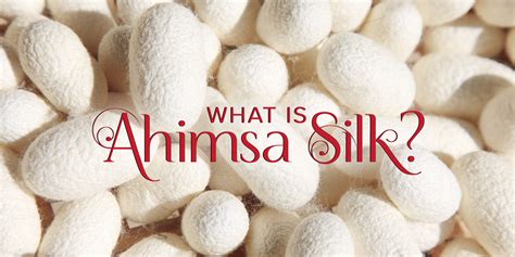 What Is Ahimsa Silk? - Elements