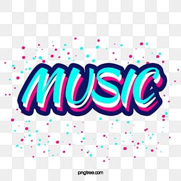 Music Word PNG Transparent Images Free Download | Vector Files | Pngtree