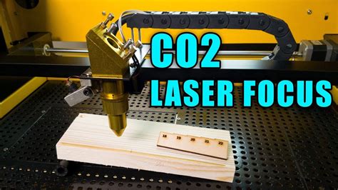 CO2 Laser Focus / Focusing Laser Lens Ramp Test - Laser Engraver Beginner Series Ep. 6 - Laser ...