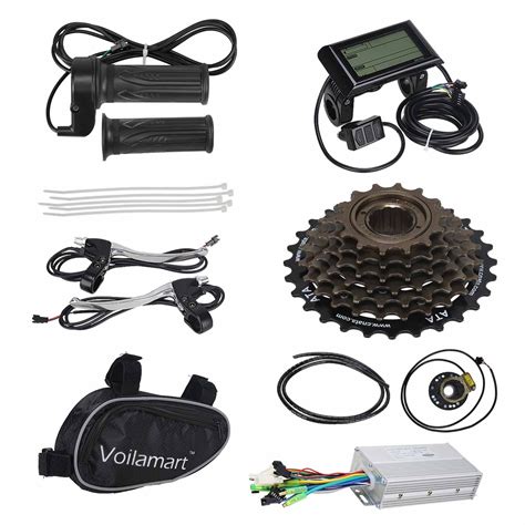 Voilamart Electric Bicycle Kit 26" Rear Wheel 48V 1000W E-Bike ...