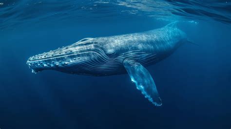 blue whale underwater, largest animal, whale watching, marine life, ocean wildlife, whale in ...