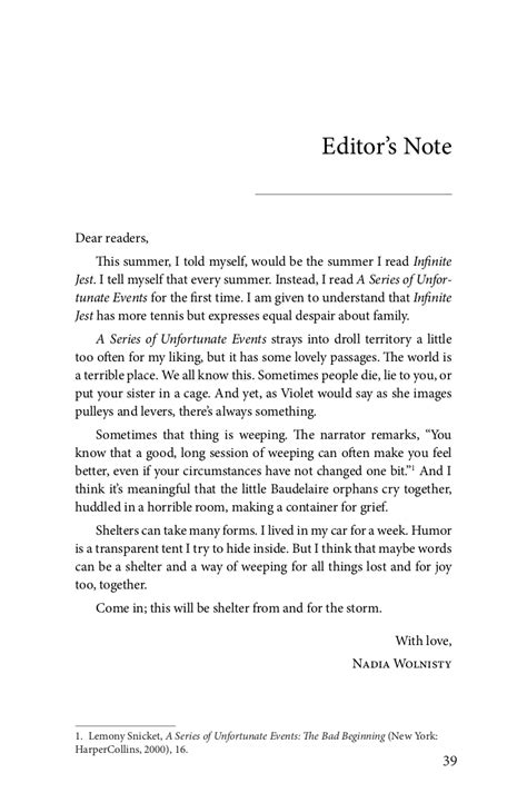 Editor’s Note