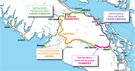 Full-day closures planned for Vancouver Island’s Highway 4 near Cameron Bluffs - BC | Globalnews.ca