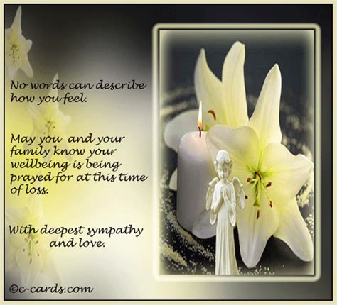 Sympathy Wishes. Free Sympathy & Condolences eCards, Greeting Cards | 123 Greetings