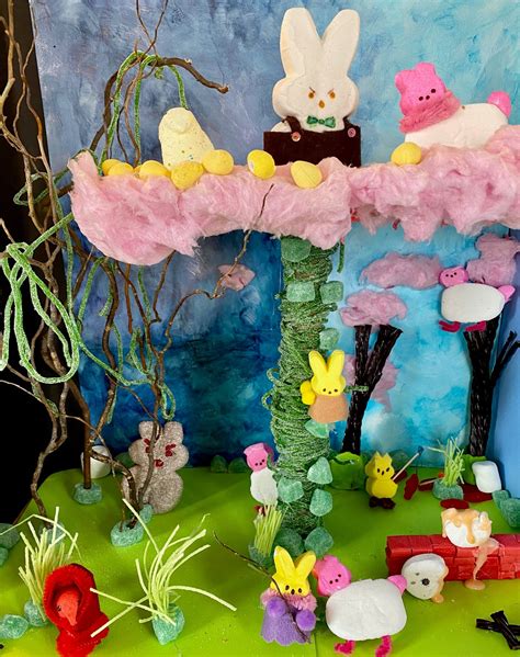 Peeps Easter Diorama