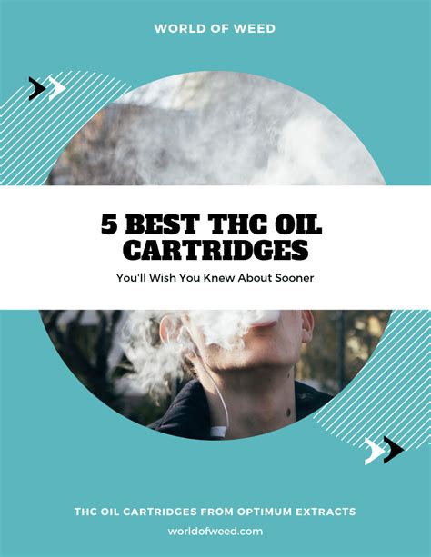 5 Best THC Oil Cartridges You'll Wish You Knew About Sooner | World Of Weed