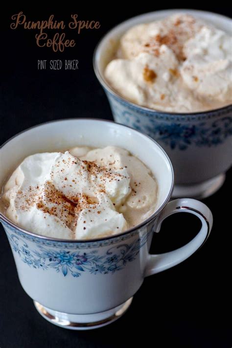 Pumpkin Spice Coffee - Pint Sized Baker