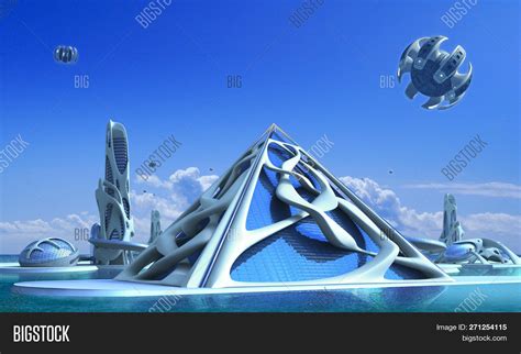 3d Futuristic City Image & Photo (Free Trial) | Bigstock