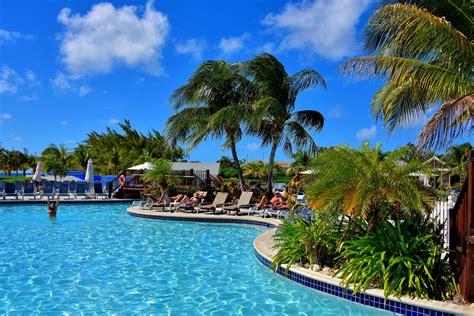 Swimming Pool at Cruise Center in Grand Turk, Turks and Caicos Islands ...