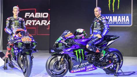 Penampakan Livery Terbaru Yamaha YZR M1 2023 yang Baru Diluncurkan - foto Gooto.com