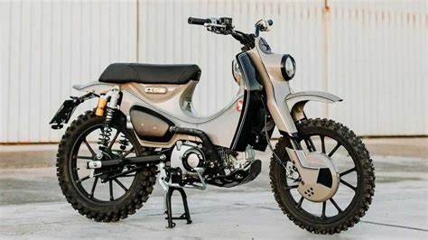 Italian Custom Shop Outfits Honda Super Cub 125 For Off-Road Duty