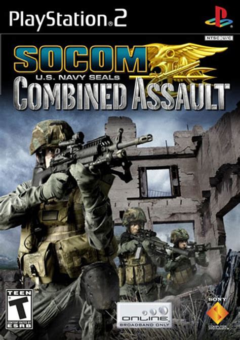 Socom US Navy Seals Combined Assault PlayStation 2 Game For Sale