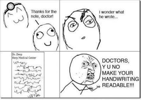 Doctor handwriting Memes