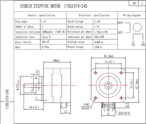 Nema 17 Stepper Motor Specs - Infoupdate.org