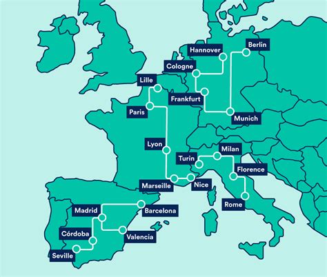 Map Of Europe Trains - Osiris New Dawn Map