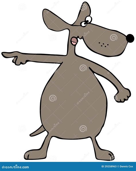 Pointing dog stock illustration. Illustration of stressed - 29258963