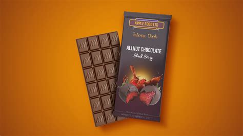 Chocolate Bar Packaging Design - Photoshop Tutorial - Apple Graphic Studio