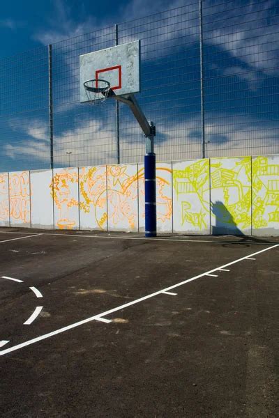 Street Basketball Court — Stock Photo © justinkendra #4057977