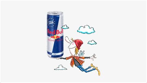 Red Bull Gives You Wings Cartoon