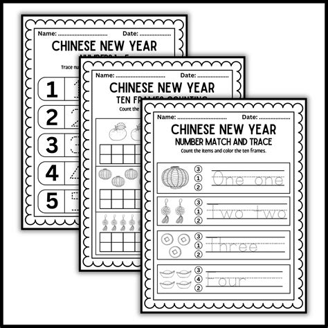 Lunar New Year Math Activities | Chinese New Year 2024 Math Worksheets | Made By Teachers