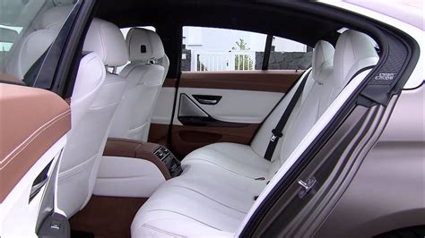 BMW 6-Series Gran Coupe interior - reveal footage - YouTube