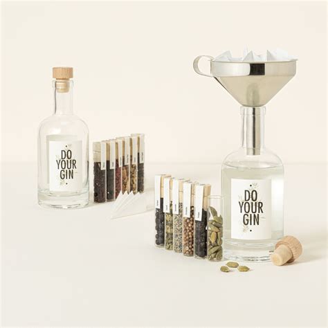 Uncommon Goods | Gin Making Kit | DIY Alcohol