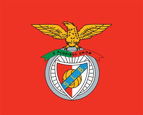 Benfica Club Logo Symbol Portugal League Football Abstract Design Vector Illustration With Red ...