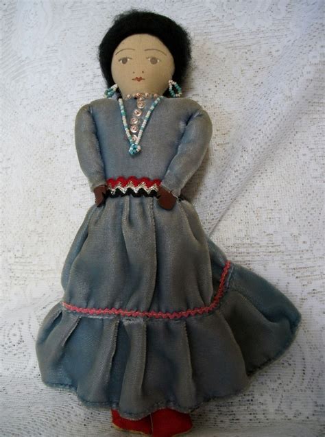 Vintage Cloth Doll Native American Handmade Beadwork from harveystreasures on Ruby Lane | Native ...