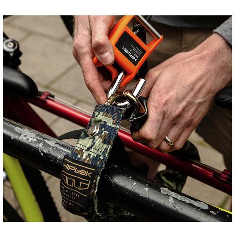 Hiplok - Gold Wearable 10mm Chain Lock - Bike lock | Buy online | Bergfreunde.eu