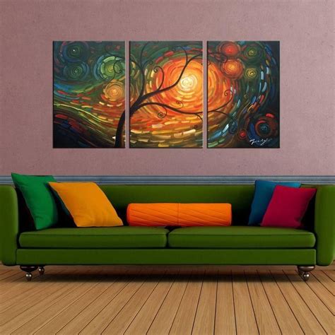 20 Ideas of Three Piece Canvas Wall Art