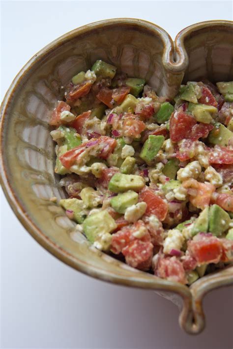 Haystacks & Champagne: Feta Avocado Salsa Dip