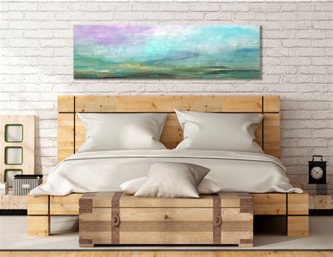 Above Bed Wall Art Abstract Pastel Art for Bedroom Wall Decor | Etsy | Master bedroom wall decor ...