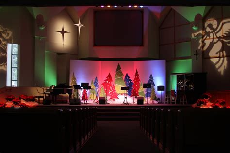 Christmas stage | Christmas stage design, Church stage, Christmas stage ...