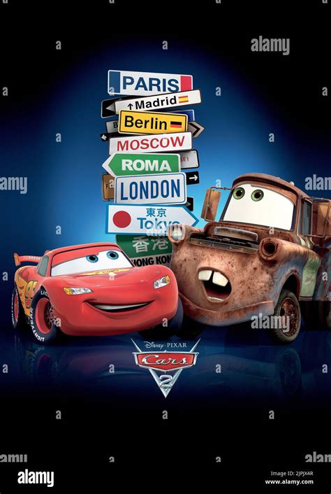 Cars disney poster hi-res stock photography and images - Alamy