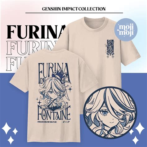 Genshin Impact Furina Shirt, Genshin Furina T-shirt, Genshin Merch ...