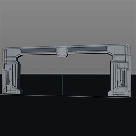 Sci Fi Door 3D Model $12 - .c4d .3ds .fbx .obj - Free3D