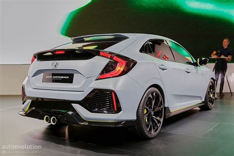 Honda Civic Hatchback Coming to New York, Civic Si and New Type R in 2017 - autoevolution