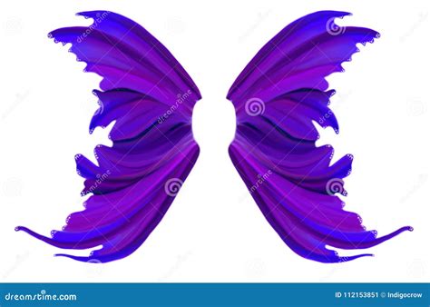 Purple Spring Fairy Wings stock image. Illustration of wings - 112153851