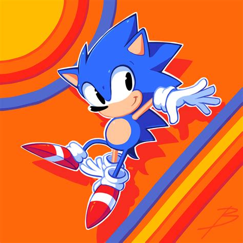 Drew some Sonic Mania fan art : r/SonicTheHedgehog