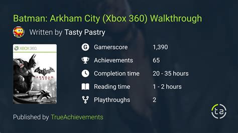 Batman: Arkham City Walkthrough - Complete Game Guide